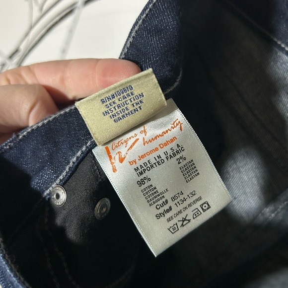 Citizens of Humanity High Rise Bootcut Amber Stretch Dark Blue Jeans Sz 28 - Picture 9 of 12